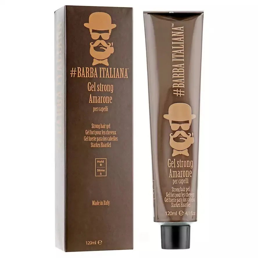 Barba Italiana Amarone Strong Hair Gel Гель для волосся сильної фіксації