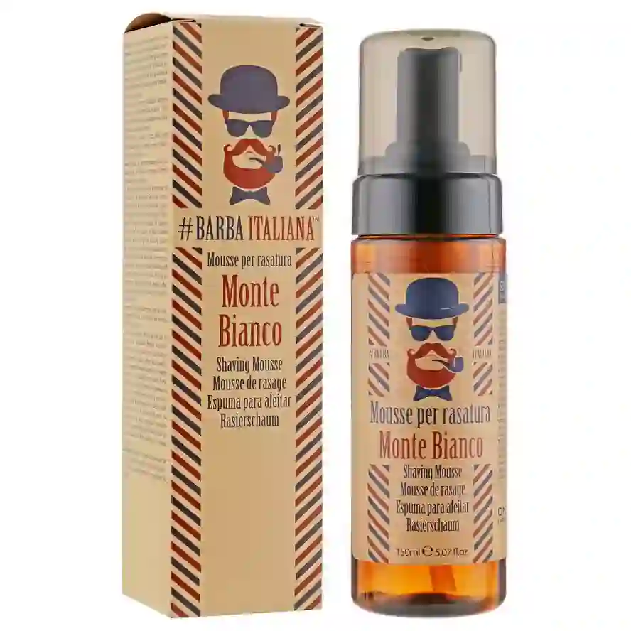 Barba Italiana Monte Bianco Shaving Mousse Мус-піна для гоління