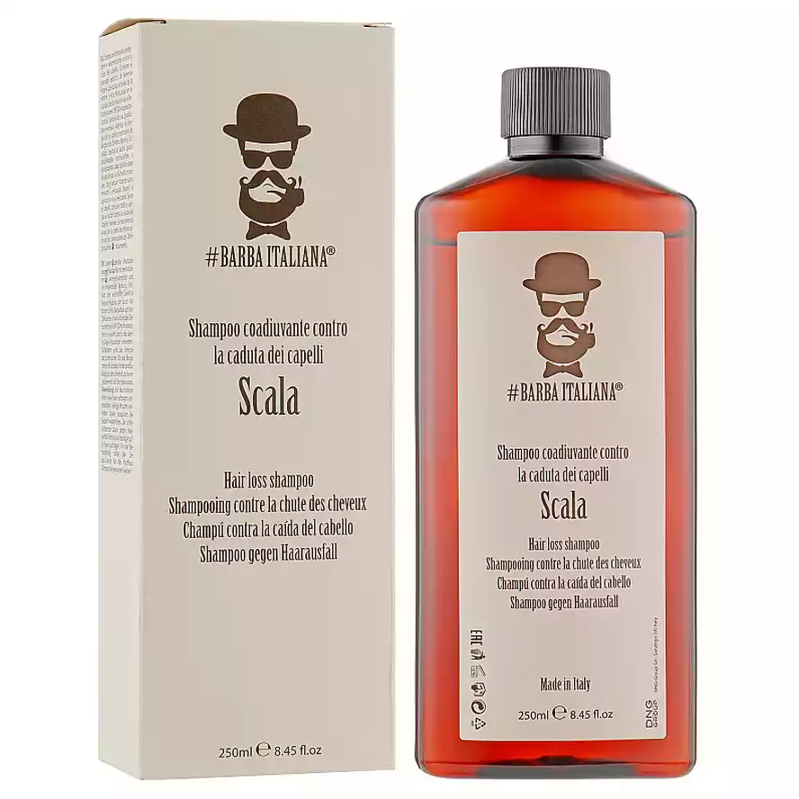 Barba Italiana Scala Hair Loss Shampoo Шампунь проти випадіння волосся 250 мл.
