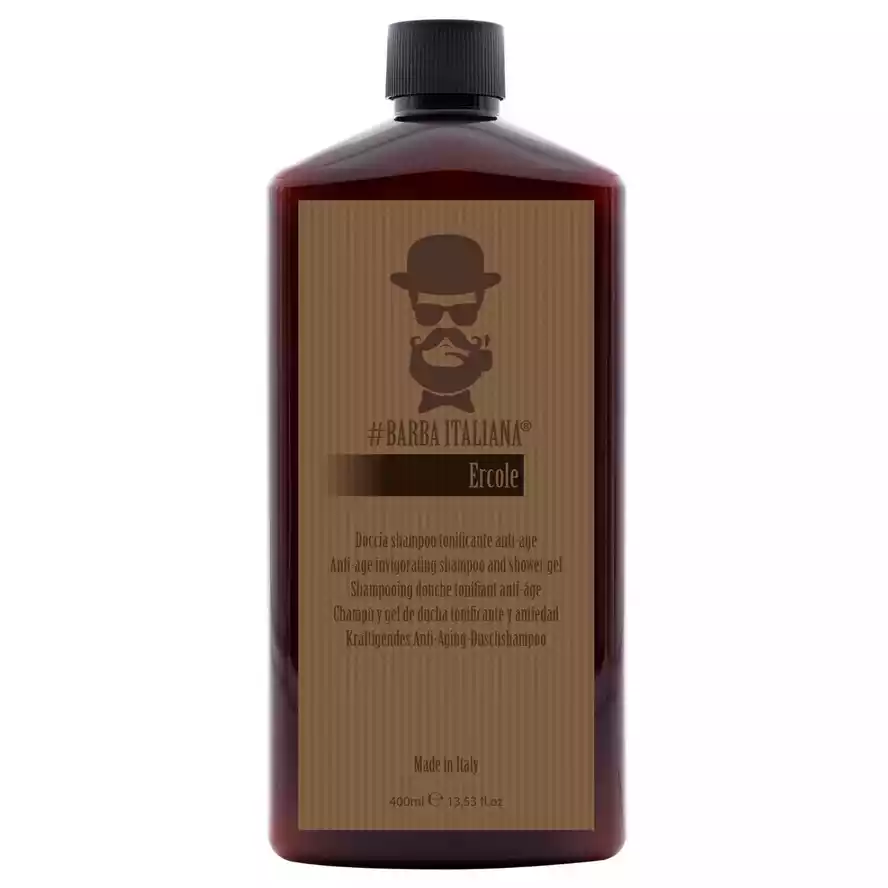Barba Italiana Ercole Shampoo And Shower Gel Антивозрастной укрепляющий шампунь и гель для душа