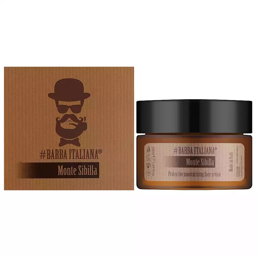 Barba Italiana Monte Sibilla Face Cream Захисний та зволожувальний крем для обличчя 50 мл.