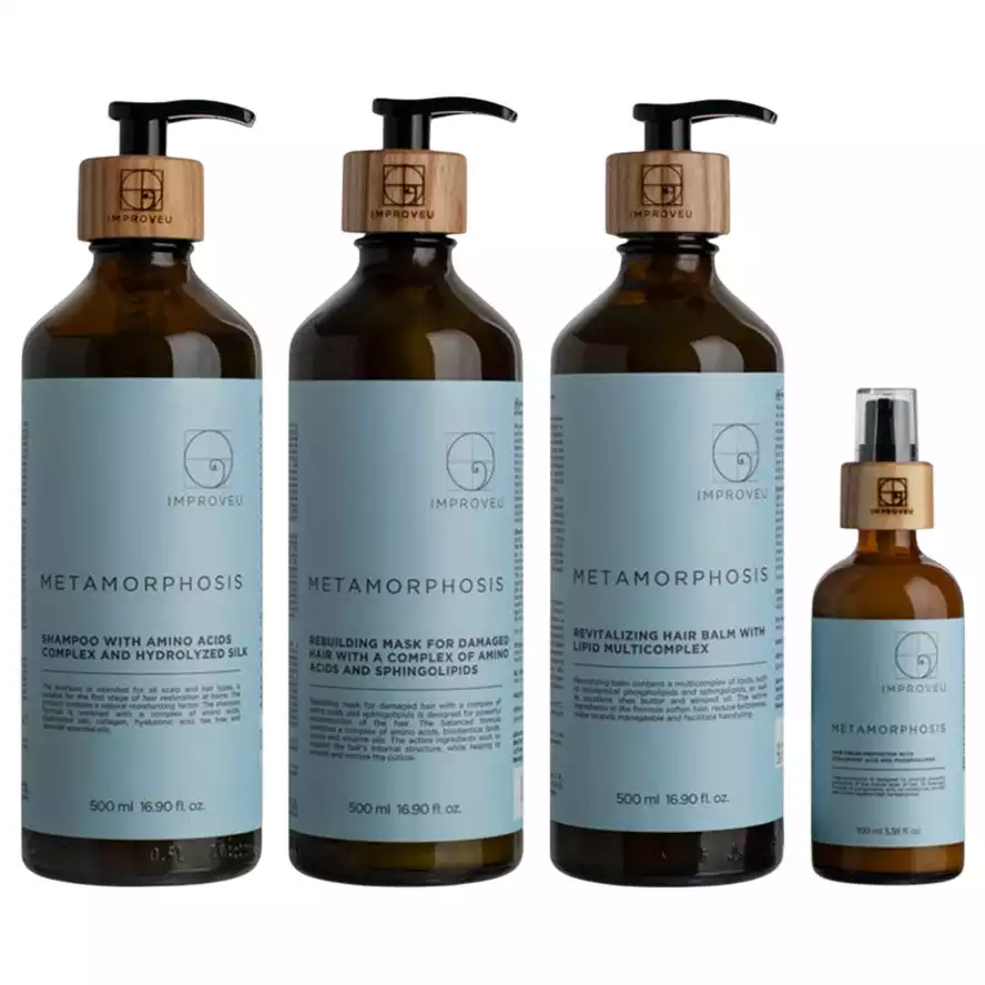 Improveu Metamorphosis Ritual Kit 500/500/500/100 Набір для відновлення волосся