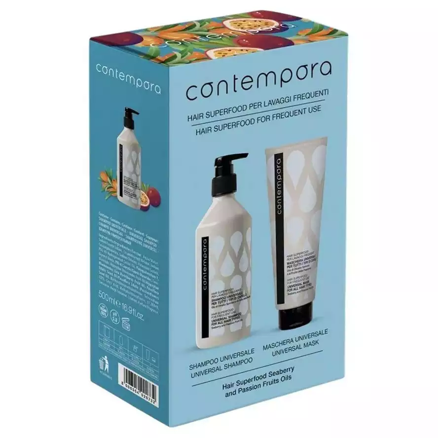 Contempora Hair Superfood For Frequent Use Set Набор для всех типов волос