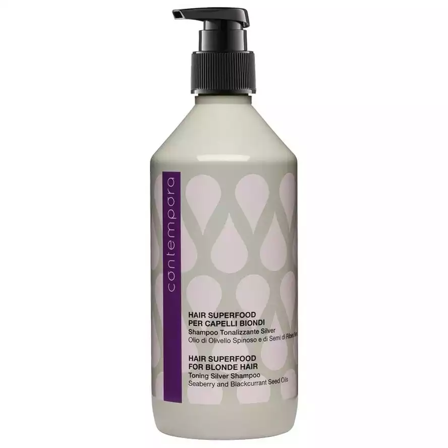 Contempora Toning Silver Shampoo Тонирующий шампунь Холодный блонд