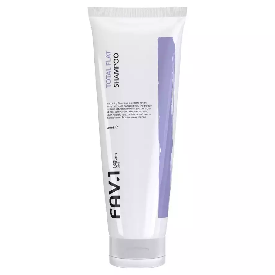 FAV.1 Total Flat Shampoo Разглаживающий шампунь для волос 250 мл.