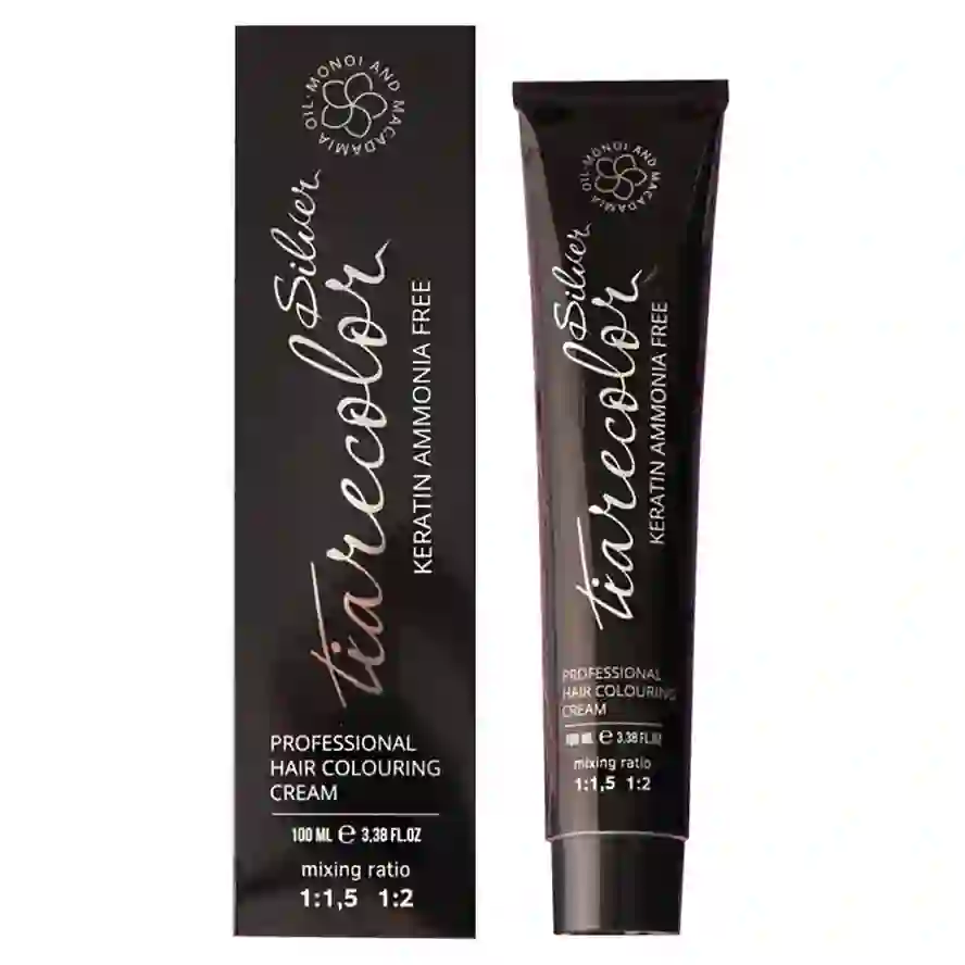 Tiare Color Silver Hair Colouring Cream Крем-краска для волос без аммиака
