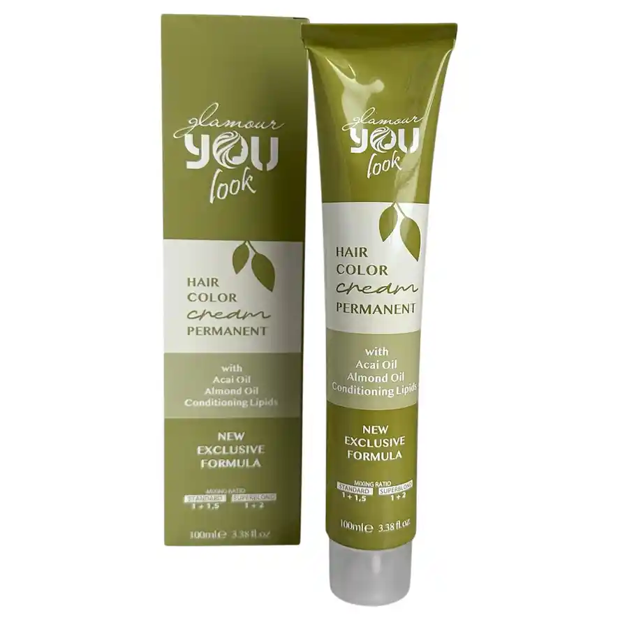 You Look Glamour Hair Color Permanent Cream Стійка кремова фарба для волосся