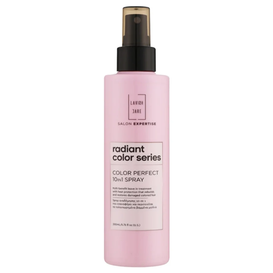 Lavish Care Radiant Color Series Color Perfect 10 in 1 Spray Багатофункціональний спрей для догляду за фарбованим волоссям