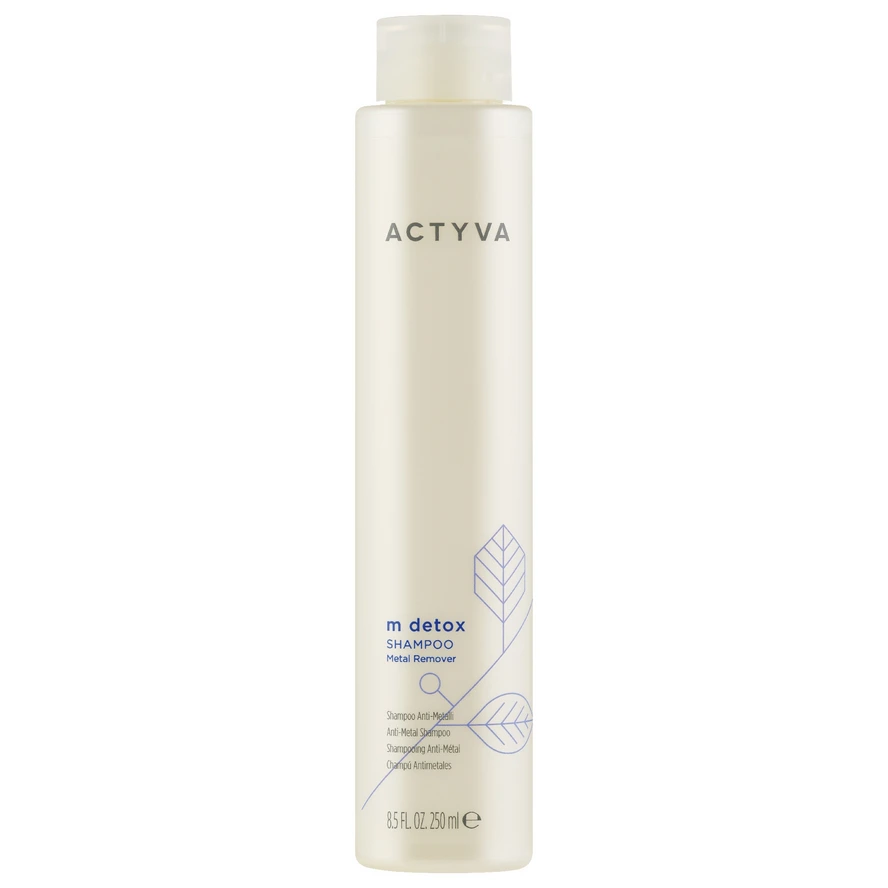Kemon Actyva M Detox Metal Remover Shampoo Шампунь для видалення металів із волосся