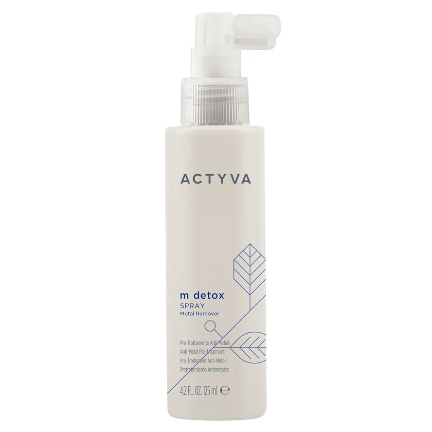 Kemon Actyva M Detox Metal Remover Spray Спрей для видалення металів із волосся 125 мл.