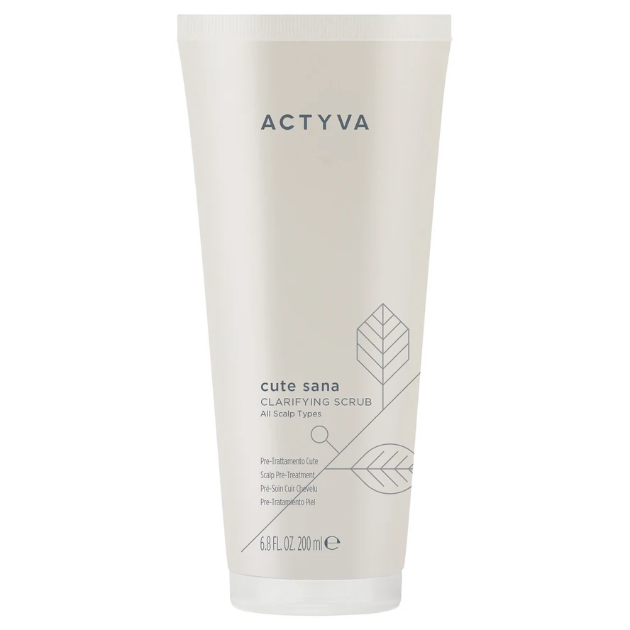 Kemon Actyva Cute Sana Clarifying Scrub Скраб для кожи головы 200 мл.