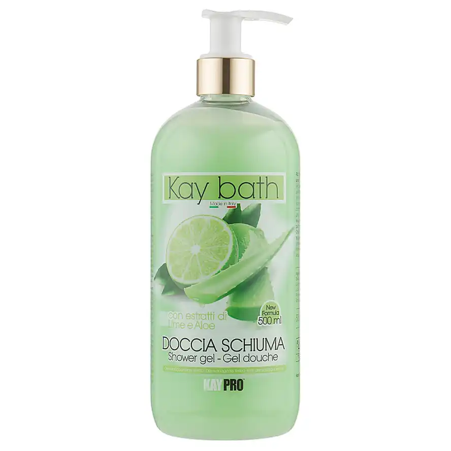 KayPro Kay Bath Shower Gel Гель для душу з екстрактом лайму та соком алое