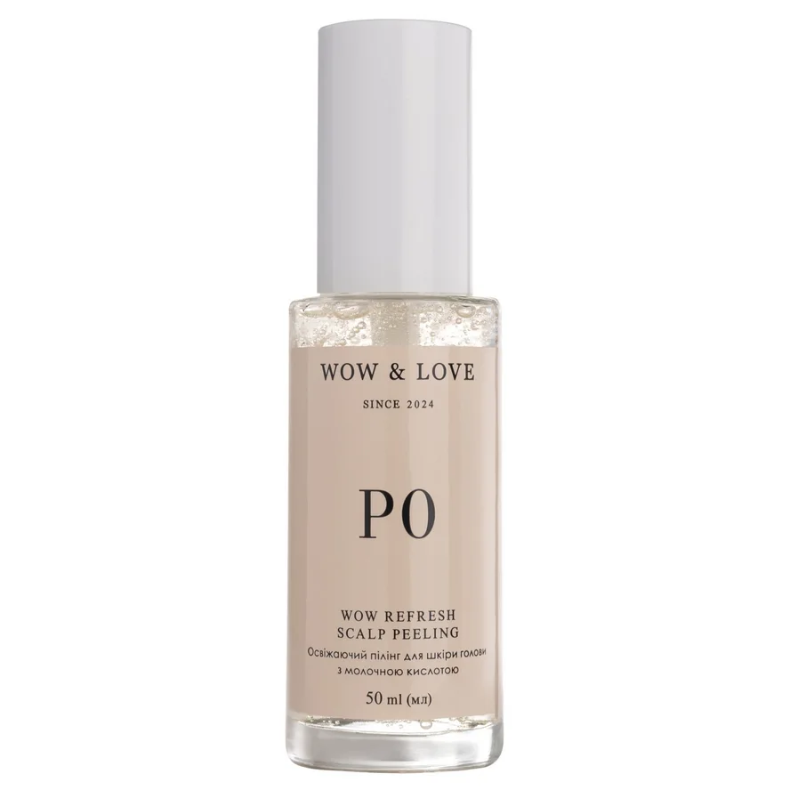 Wow&Love P0 Wow Refresh Scalp Peeling Освежающий пилинг для кожи головы с молочной кислотой