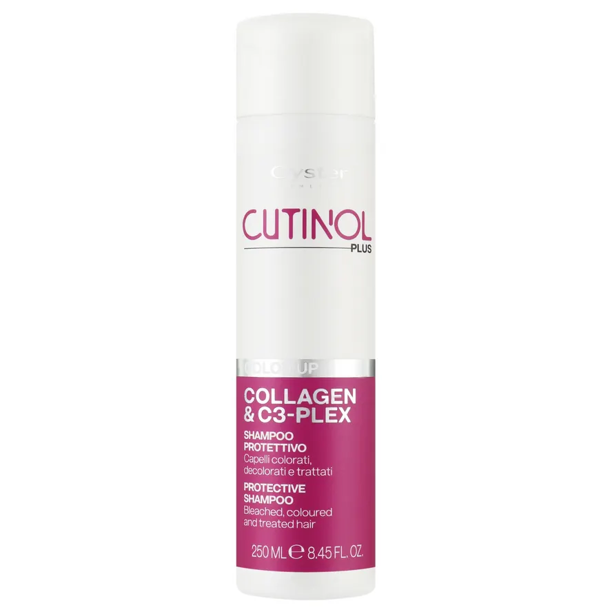 Oyster Cosmetics Cutinol Plus Collagen & C3-Plex Color Up Protective Shampoo Шампунь для окрашенных волос 250 мл.
