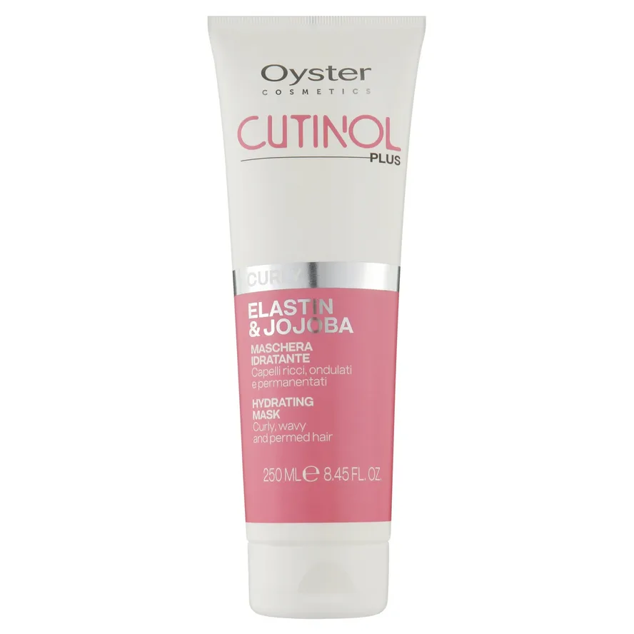 Oyster Cosmetics Cutinol Plus Elastin & Jojoba Hydrating Curly Mask Маска для кучерявого волосся 250 мл.